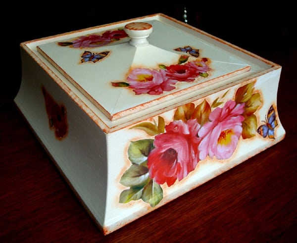 Dicas de Decoupage em Madeira Dicas de Decoupage em Madeira