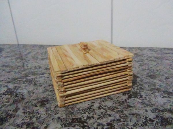 Dicas de Caixinha de Palito de Picolé Dicas de Caixinha de Palito de Picolé