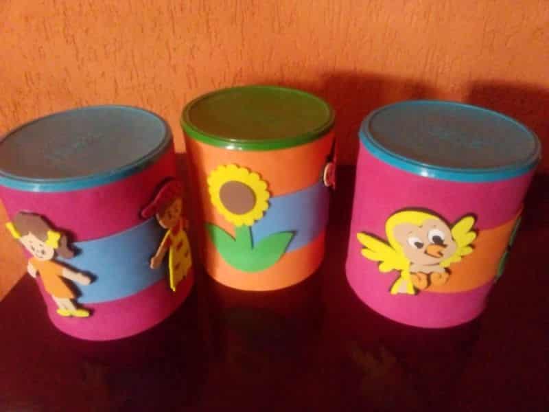 Dicas de Como Fazer Latas Decoradas com EVA Dicas de Como Fazer Latas Decoradas com EVA