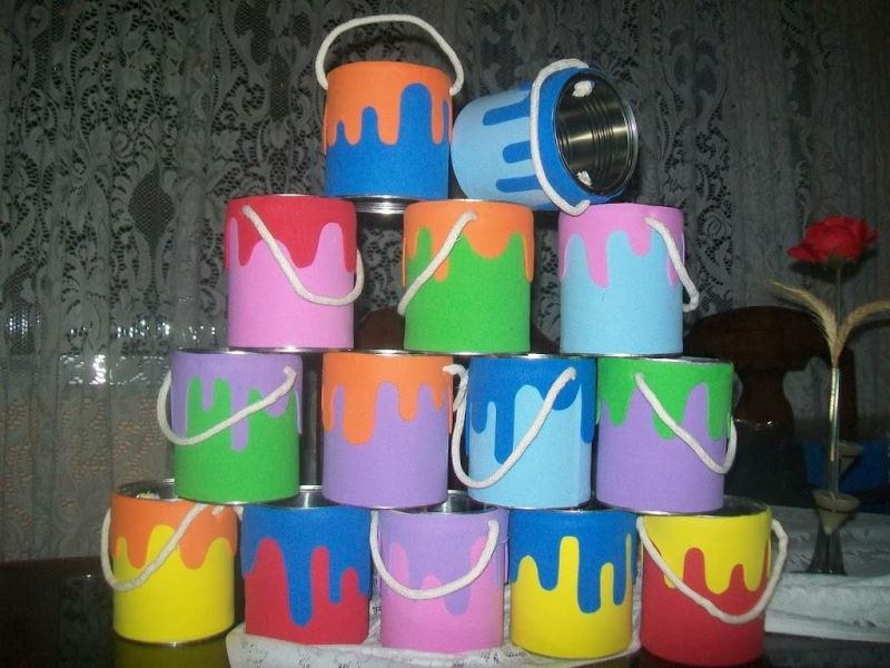 Dicas de Como Fazer Latas Decoradas com EVA Dicas de Como Fazer Latas Decoradas com EVA