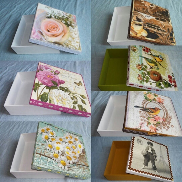 Dicas de Artesanato em Caixas de MDF Dicas de Artesanato em Caixas de MDF