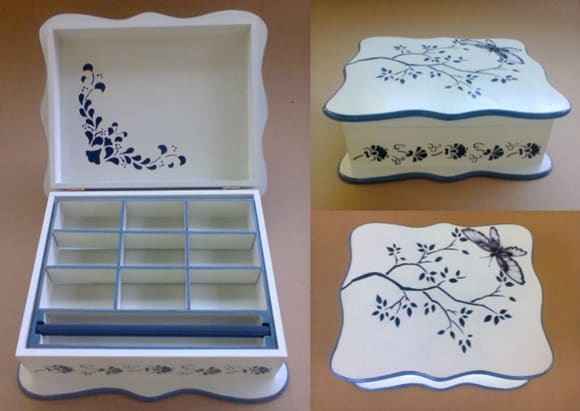 Dicas de Artesanato em Caixas de MDF Dicas de Artesanato em Caixas de MDF