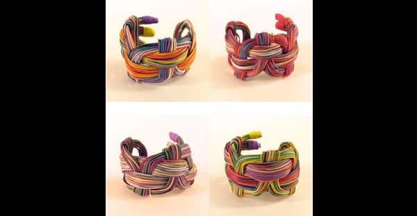 bracelete de fio de telefone bracelete de fio de telefone