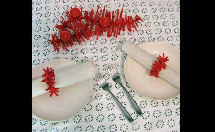 porta-guardanapo com canudos porta-guardanapo com canudos