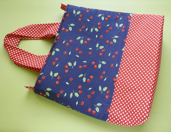 bolsa com tecido duas cores bolsa com tecido duas cores