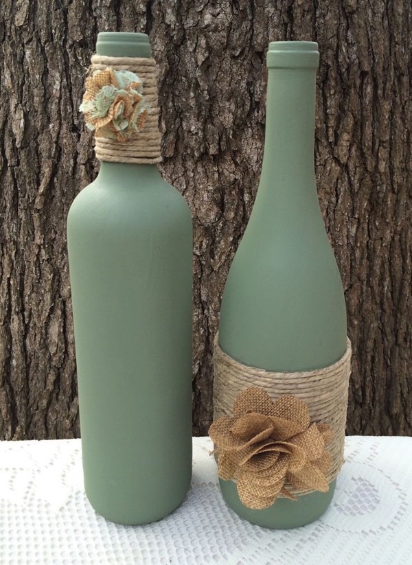 garrafa com sisal garrafa com sisal