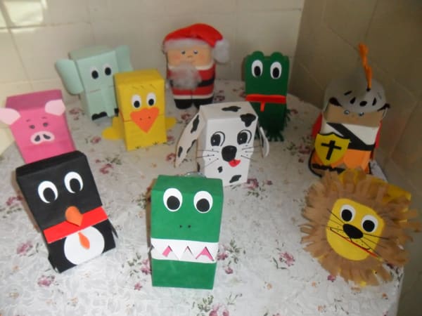 bichinhos de caixa de leite bichinhos de caixa de leite