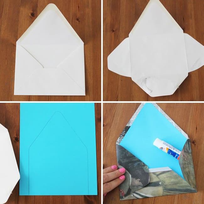 Como fazer um envelope em forma de coração 4 - Como fazer 