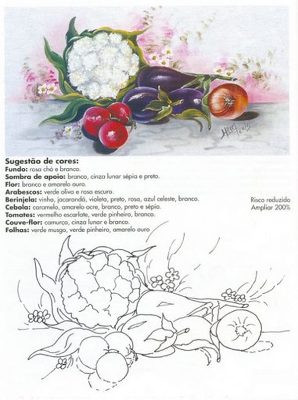 pintura em tecido couve pintura em tecido couve