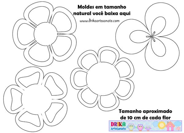 molde de flor com camadas molde de flor com camadas