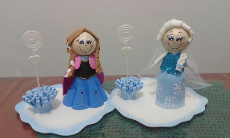 porta recado da frozen porta recado da frozen