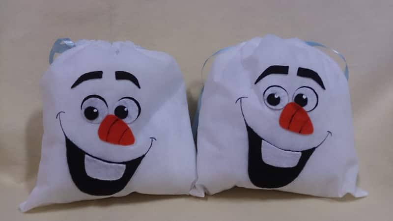 saco olaf da frozen saco olaf da frozen