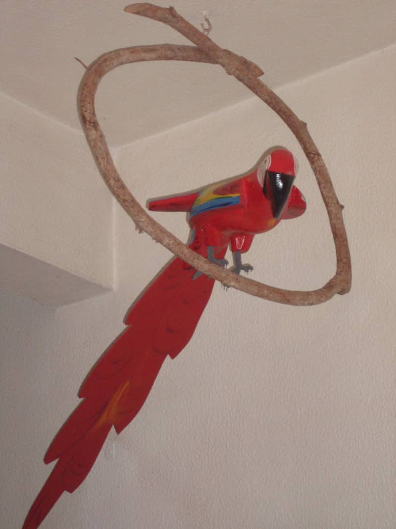 enfeite de varanda arara enfeite de varanda arara