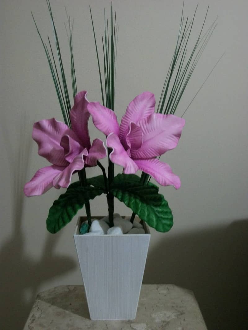como fazer flor de eva como fazer flor de eva