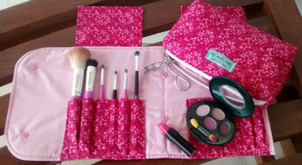 necessaire make pink necessaire make pink