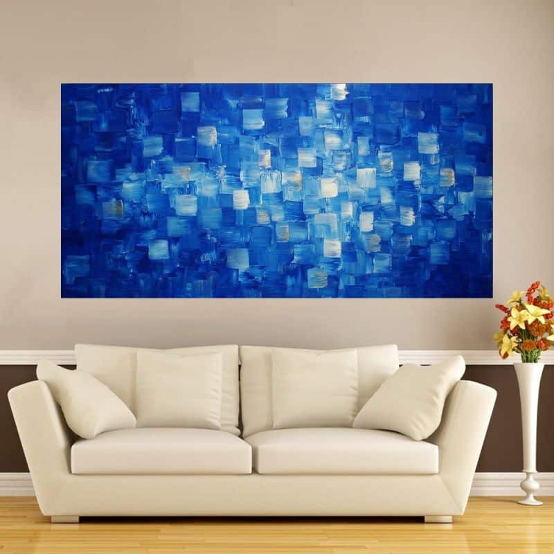 quadro azul quadro azul
