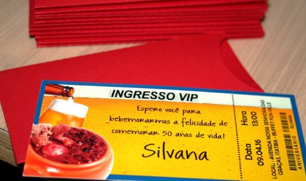 Convite feijoada