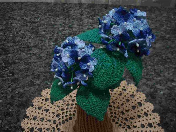 flor de croche receita