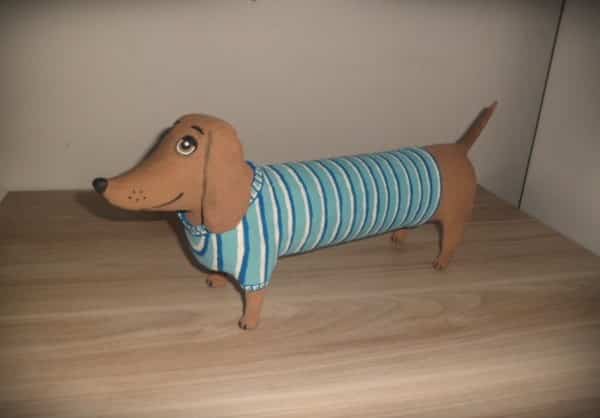cachorro papel mache