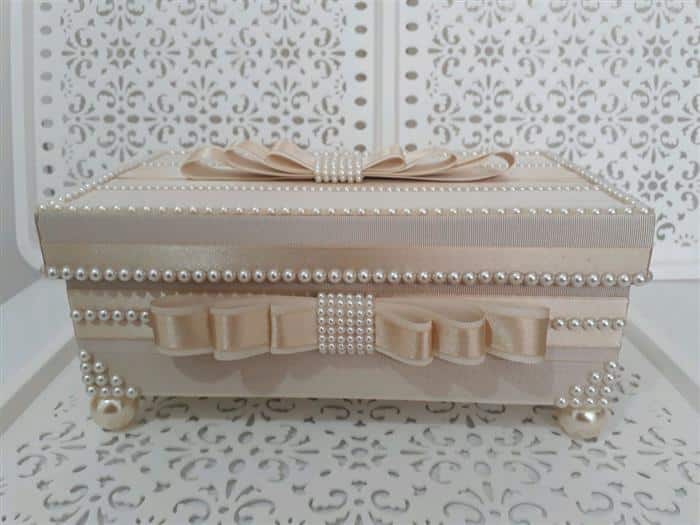 caixa de mdf decorada