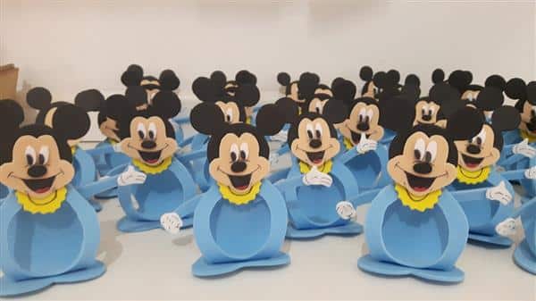 porta balas mickey baby