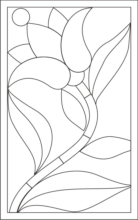 moldes de flores gratis