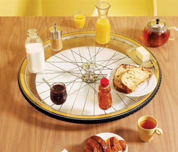decoração com reciclagem de pneu