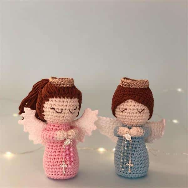 anjinho amigurumi