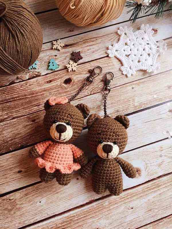 ursinhos amigurumis