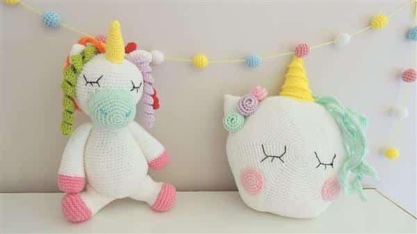unicornio de croche