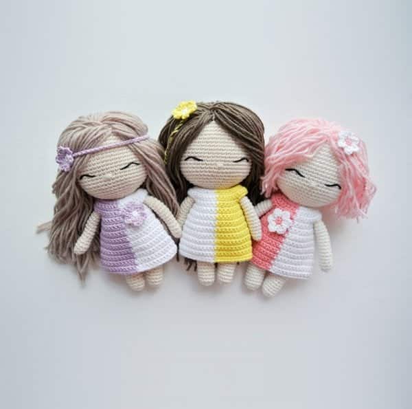 bonequinhas de croche