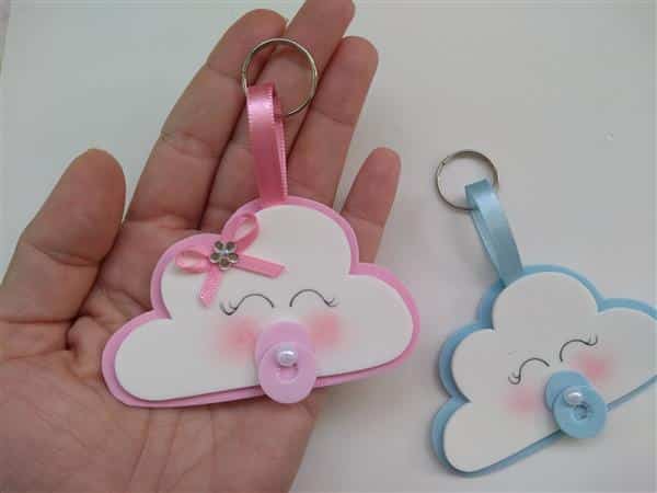 chaveiro chuva de amor