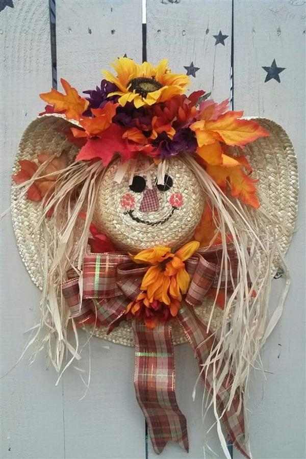 espantalho de festa junina de chapeu