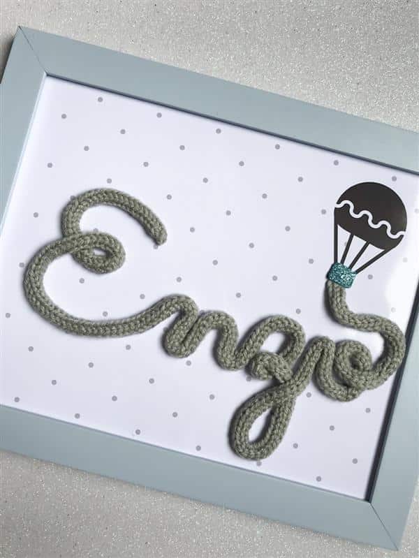 quadro para quarto de bebe
