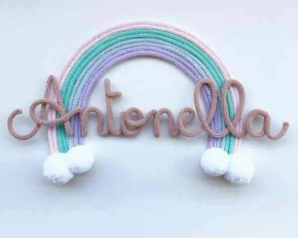 arco iris para decoração