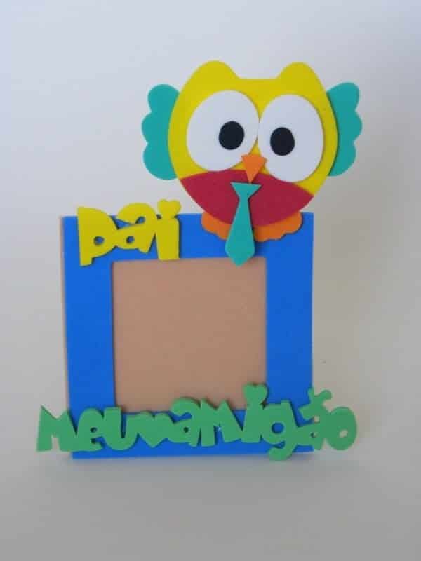 porta retrato coruja