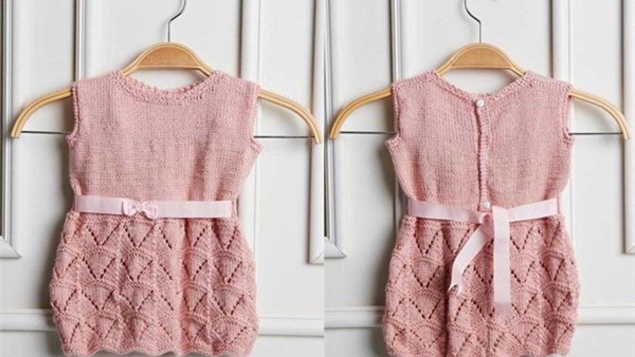 vestido infantil croche