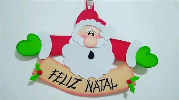 enfeite de natal para porta sala de aula