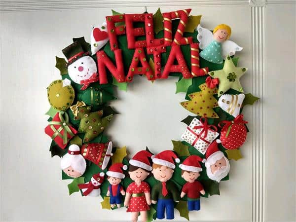 dicas de guirlanda de natal