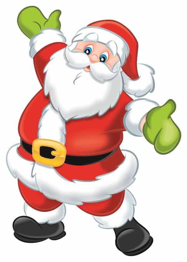papai noel colorido
