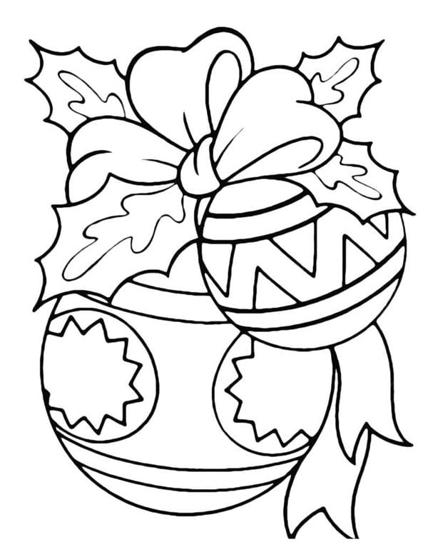 enfeites de natal para colorir