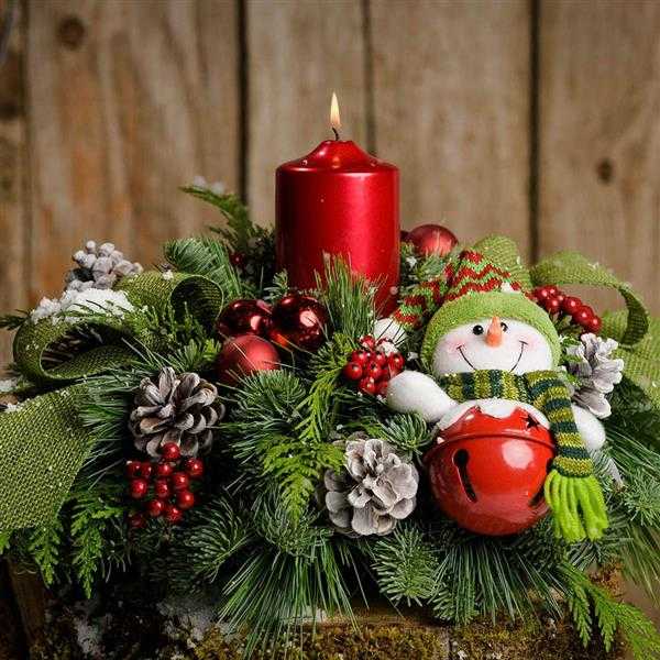 enfeites de natal para mesa