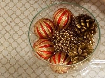 ideias de arranjos de natal
