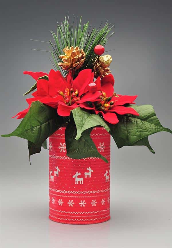 arranjo de Natal para mesa