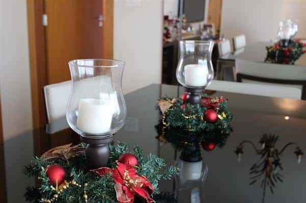 arranjos de mesa de natal