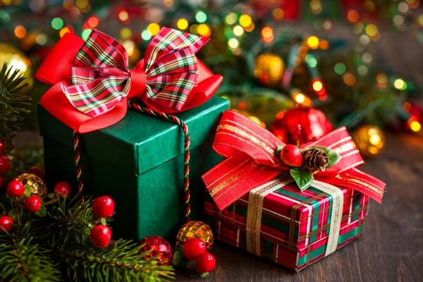 como fazer laço para arvore de natal facil