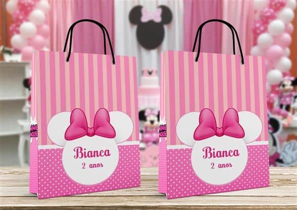 lembrancinha da minnie rosa
