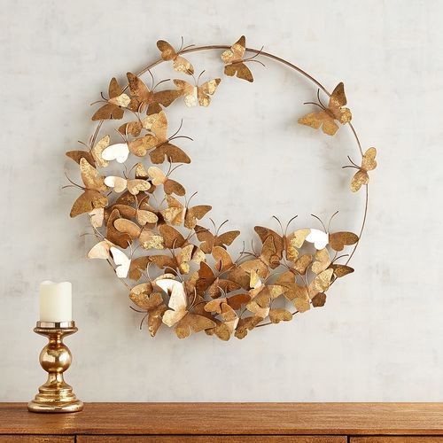 decoração com borboletas