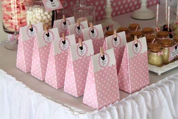 sacolinha personalizada minnie