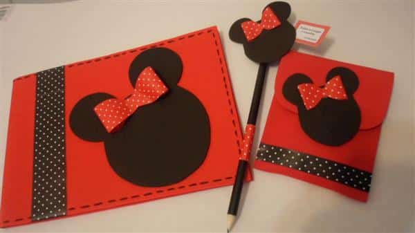 como fazer lembrancinha da minnie